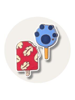 Lilo and Stitch Disney Pins: Ice Cream Bars